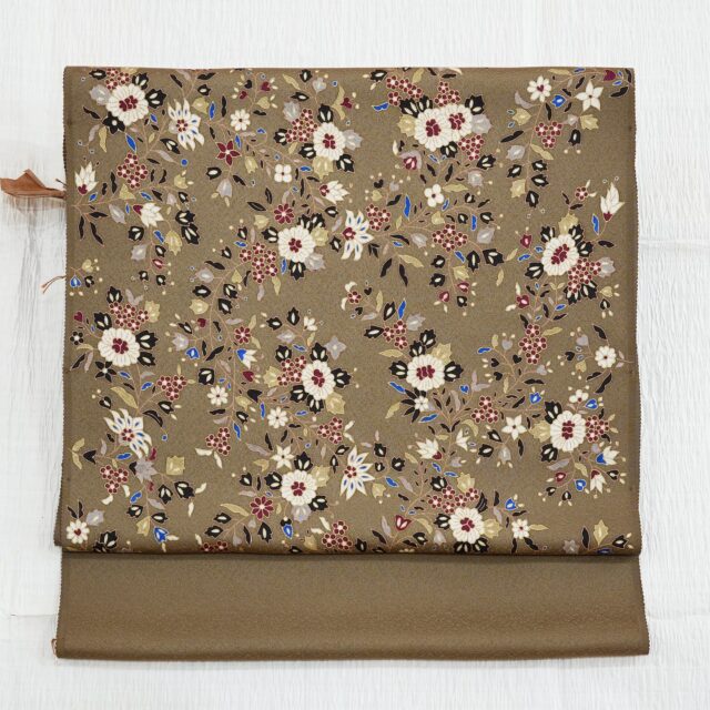 仁平幸春 九寸名古屋帯 『ウェディングレース』銀座もとじ プラチナボーイ 作家物 s_1643003024-